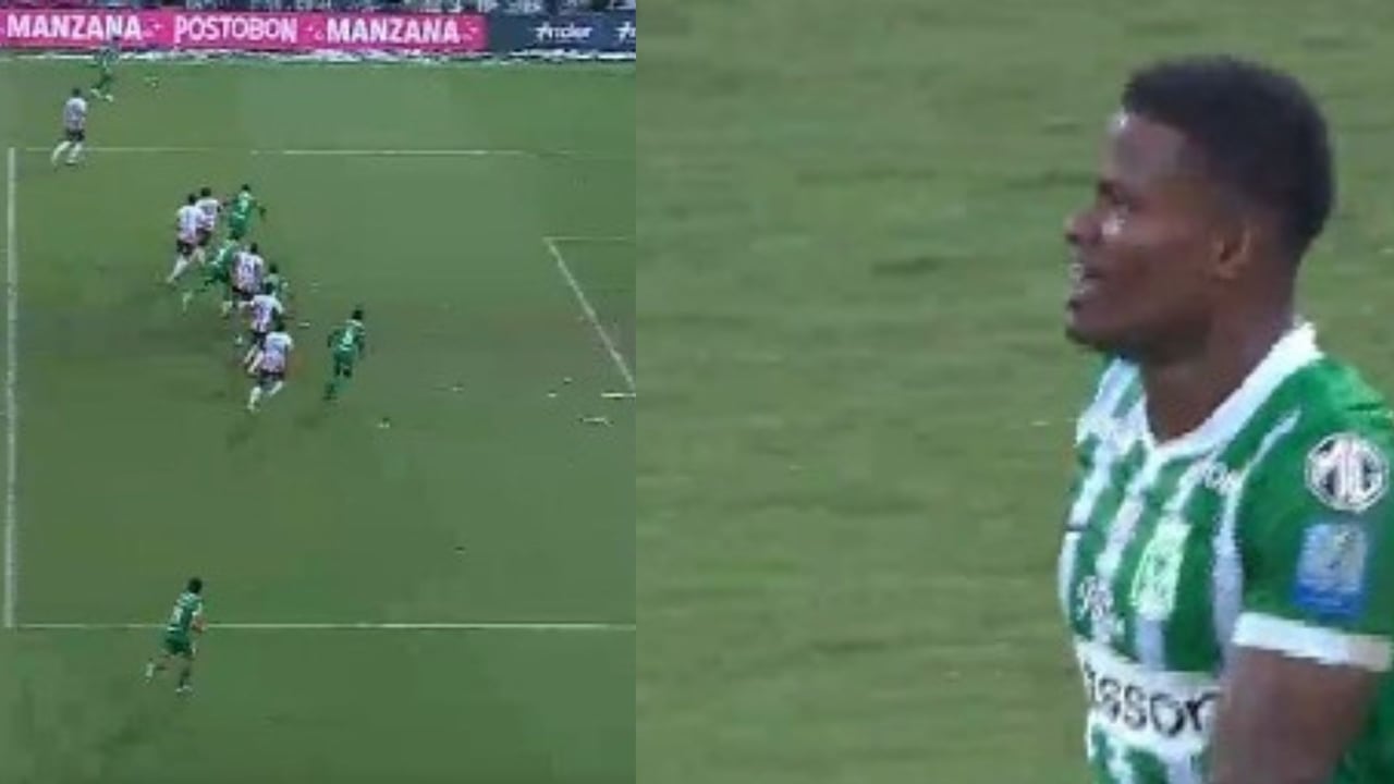 Así fue el gol anulado a Atlético Nacional