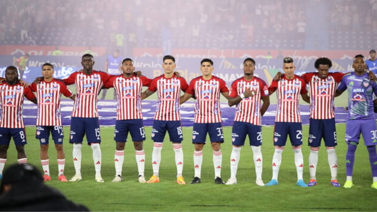 Parte del plantel de Junior de Barranquilla hasta el 2024