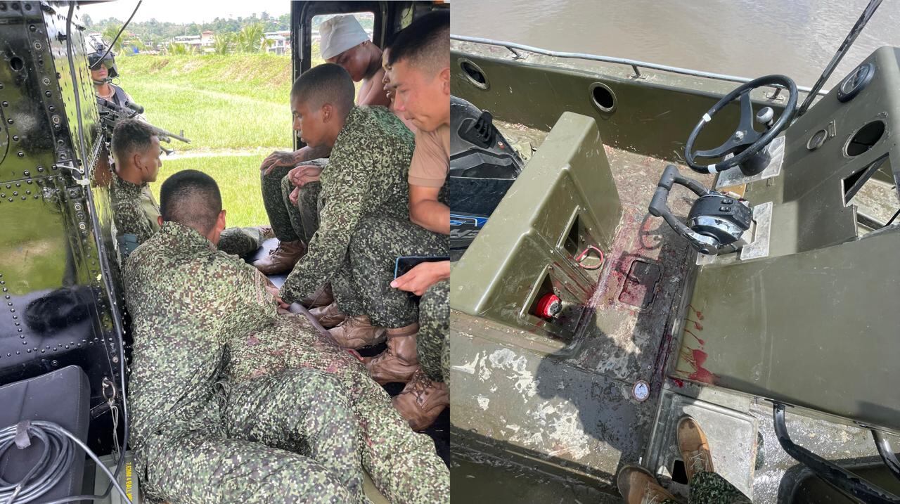 Atentado terrorista con explosivos en Timbiquí, Cauca.