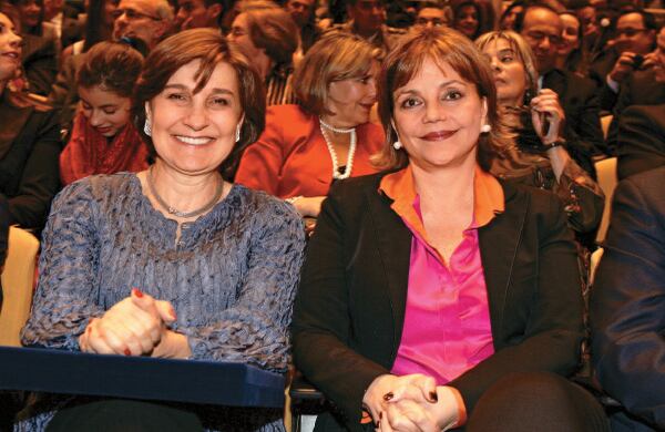 Cecilia María Vélez y María Fernanda Campo.