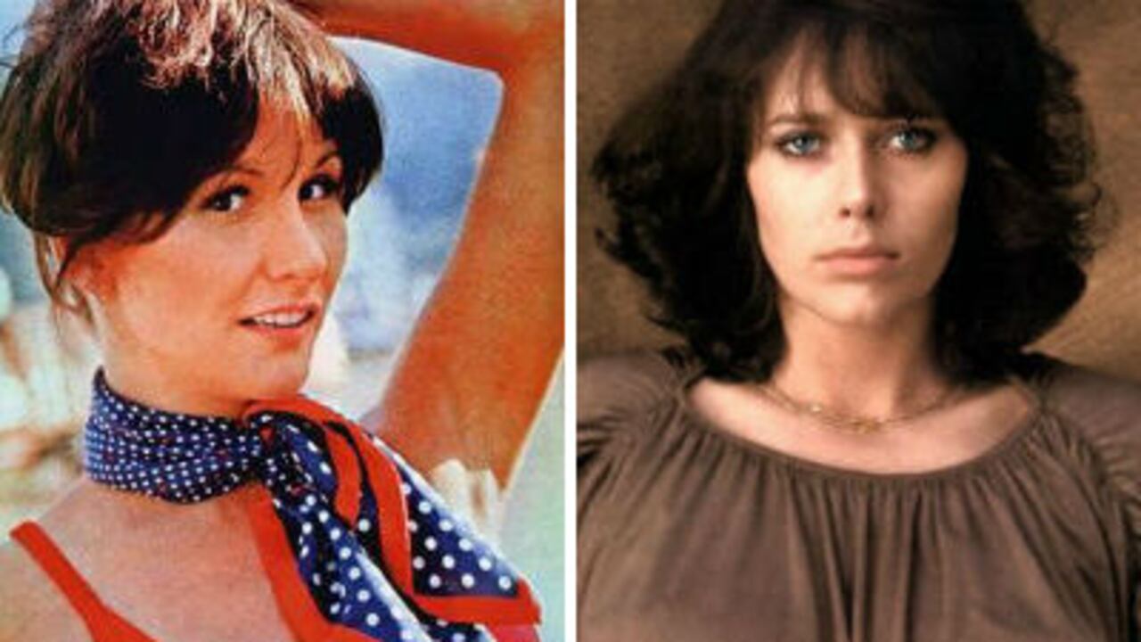 Las actrices eróticas Linda Lovelace, de Garganta Profunda (izq.), y Sylvia Kristel, de Emmanuelle.