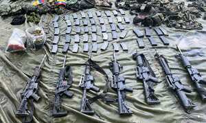 Ejército Nacional abatió a cinco disidentes de las Farc en el sur del Cauca. Mayo 29 de 2024.