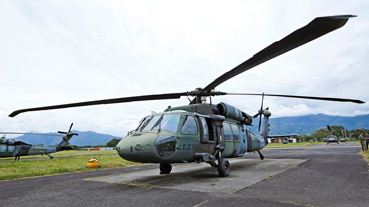 Aeronaves como esta son los principales objetivos de los nuevos lanzamisiles de las disidencias de las Farc. 