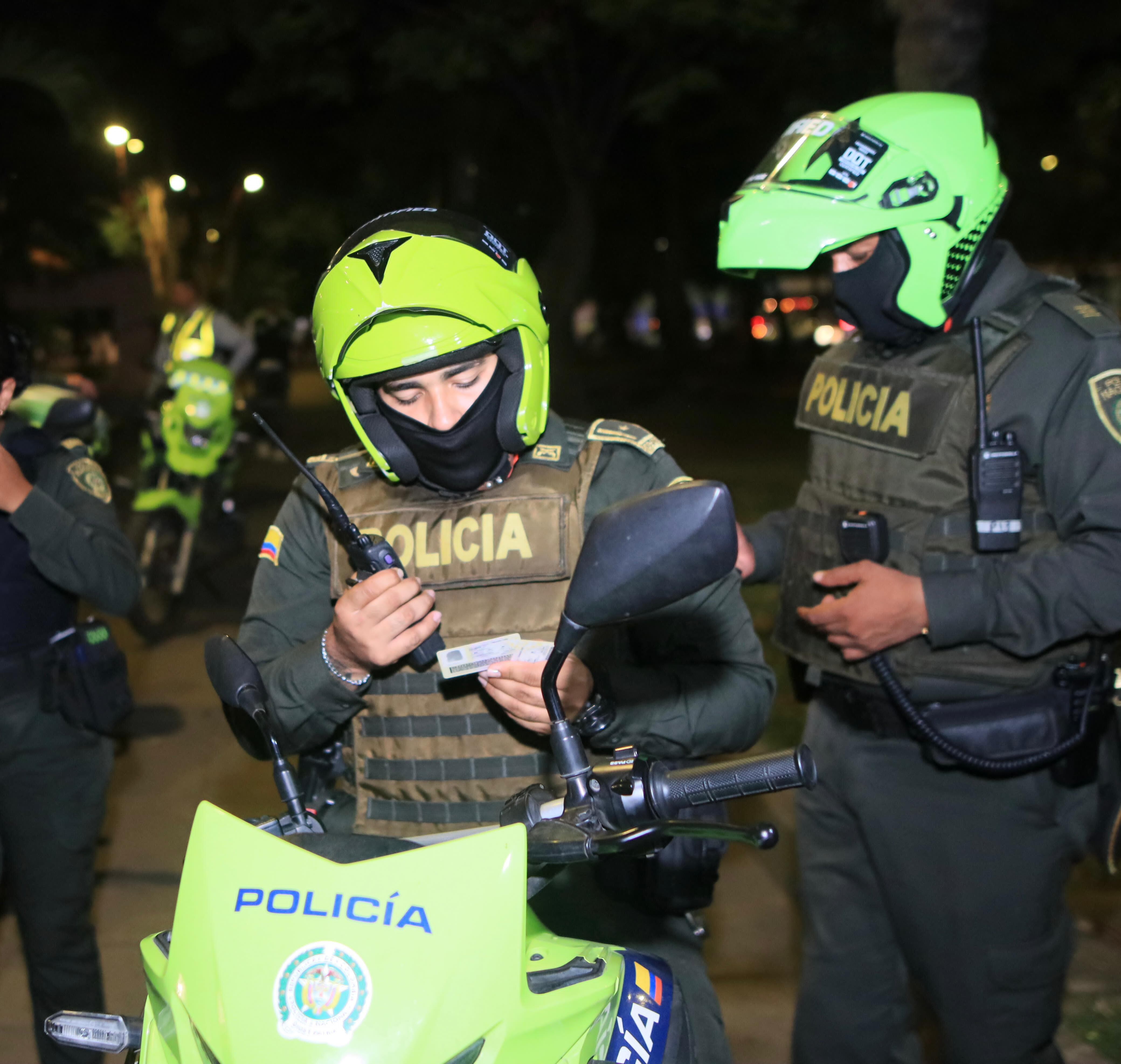 Operativos en Palmira