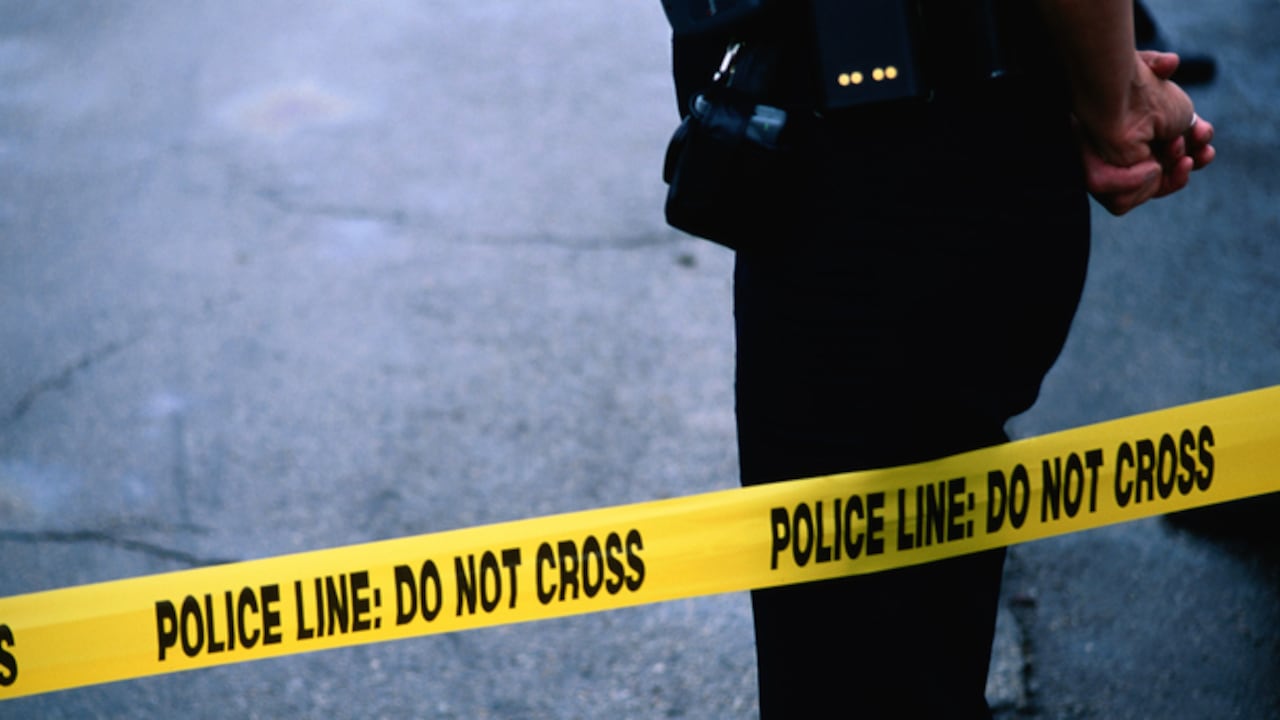 La policía dijo que el conductor permaneció en la escena después del accidente.