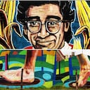 Carolina Medina, Homenajes populares. Mural de los pintores urbanos Bicromo, homenaje a Jaime Garzón.