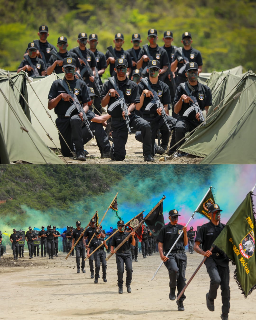 Ejercicios militares en Venezuela