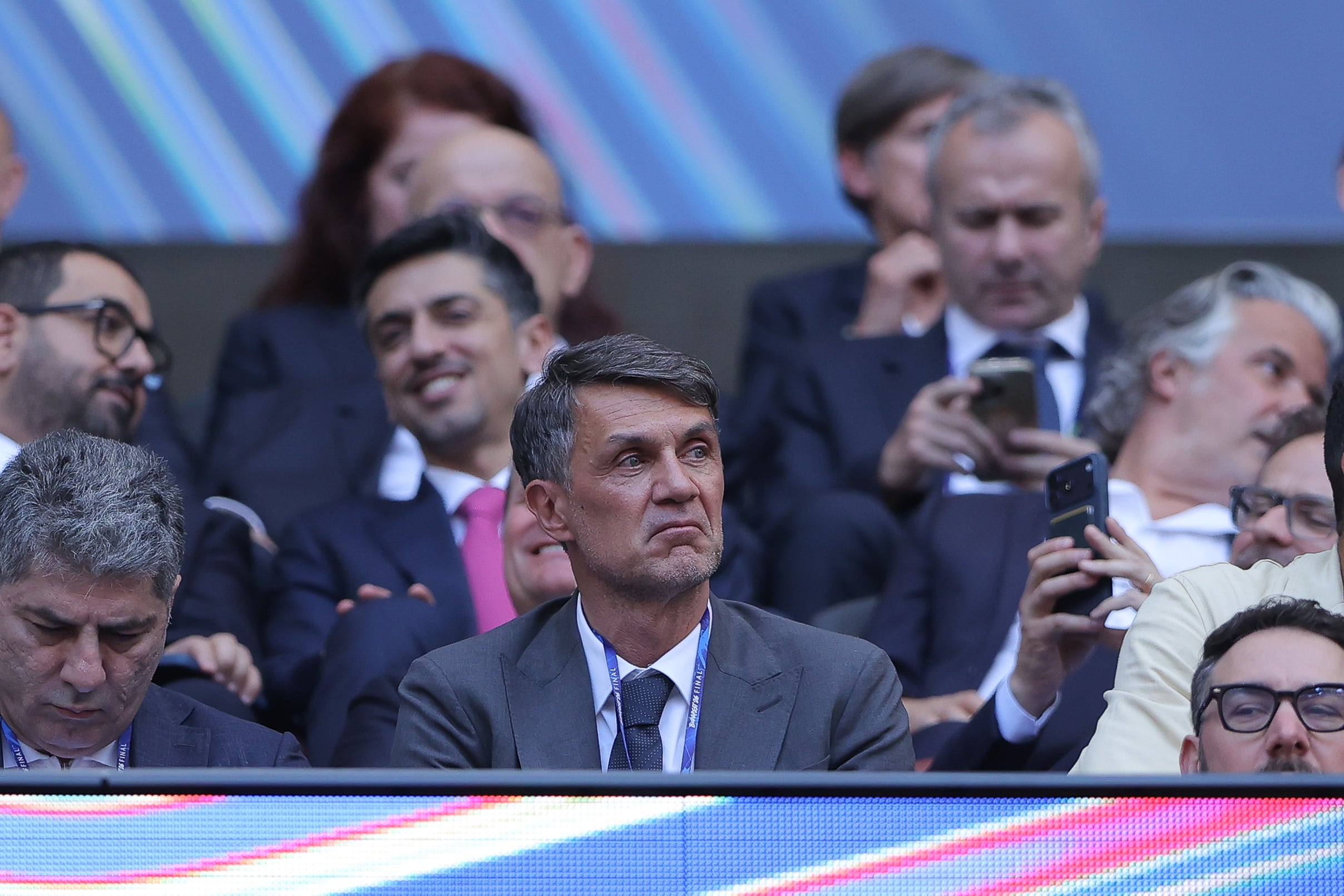 Paolo Maldini, histórico jugador de Italia