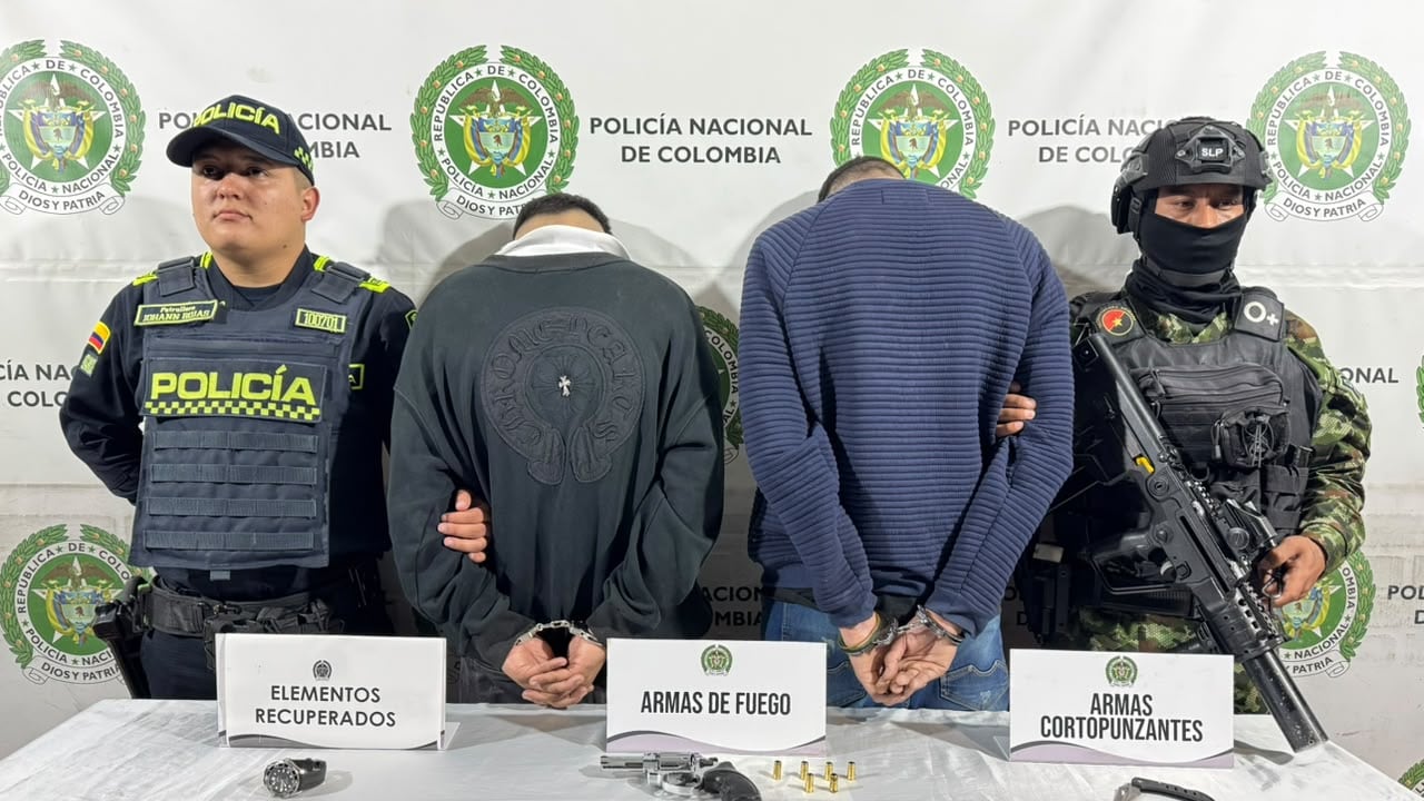 Capturan a dos hombres que asaltaron y lesionaron a un extranjero en Chapinero.