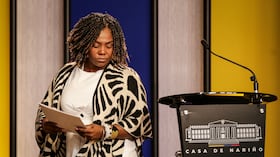 La vicepresidenta Francia Márquez anunció la realización del Foro de Alto Nivel CELAC–África. (Colprensa - Catalina Olaya).