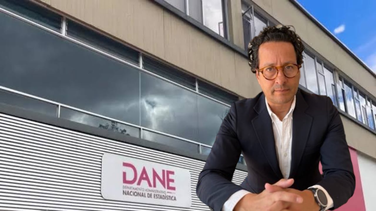 Nuevo director del Dane, Ricardo Valencia Ramírez.