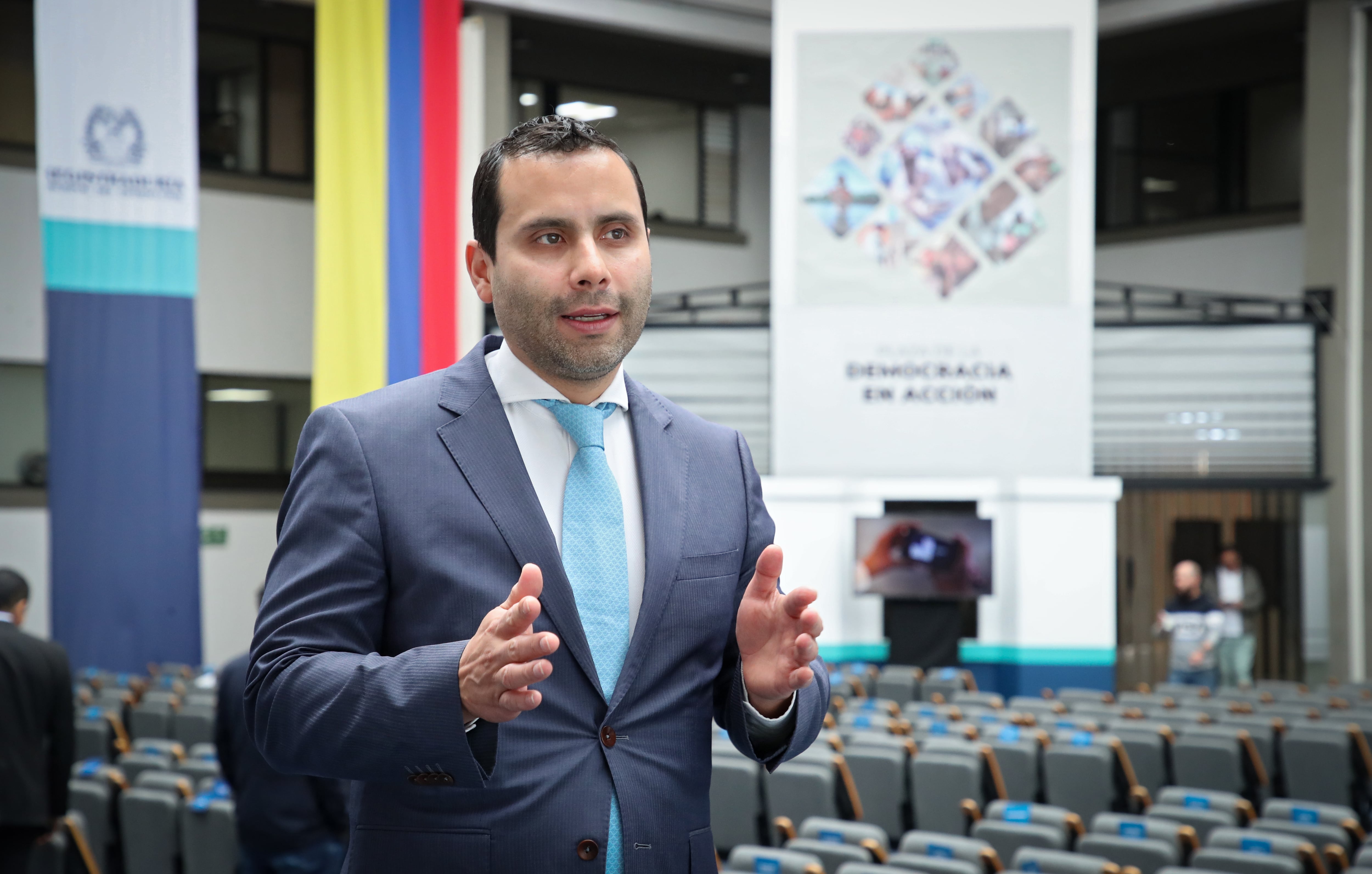 Altus Alejandro Baquero  magistrado del Consejo Nacional Electoral  CNE
Bogota marzo 6 del 2025
Foto Guillermo Torres Reina - SEMANA