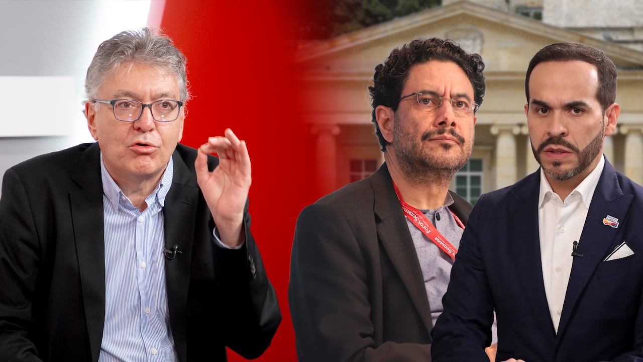 Mauricio Cárdenas, Iván Cepeda, Abelardo de la Espriella.