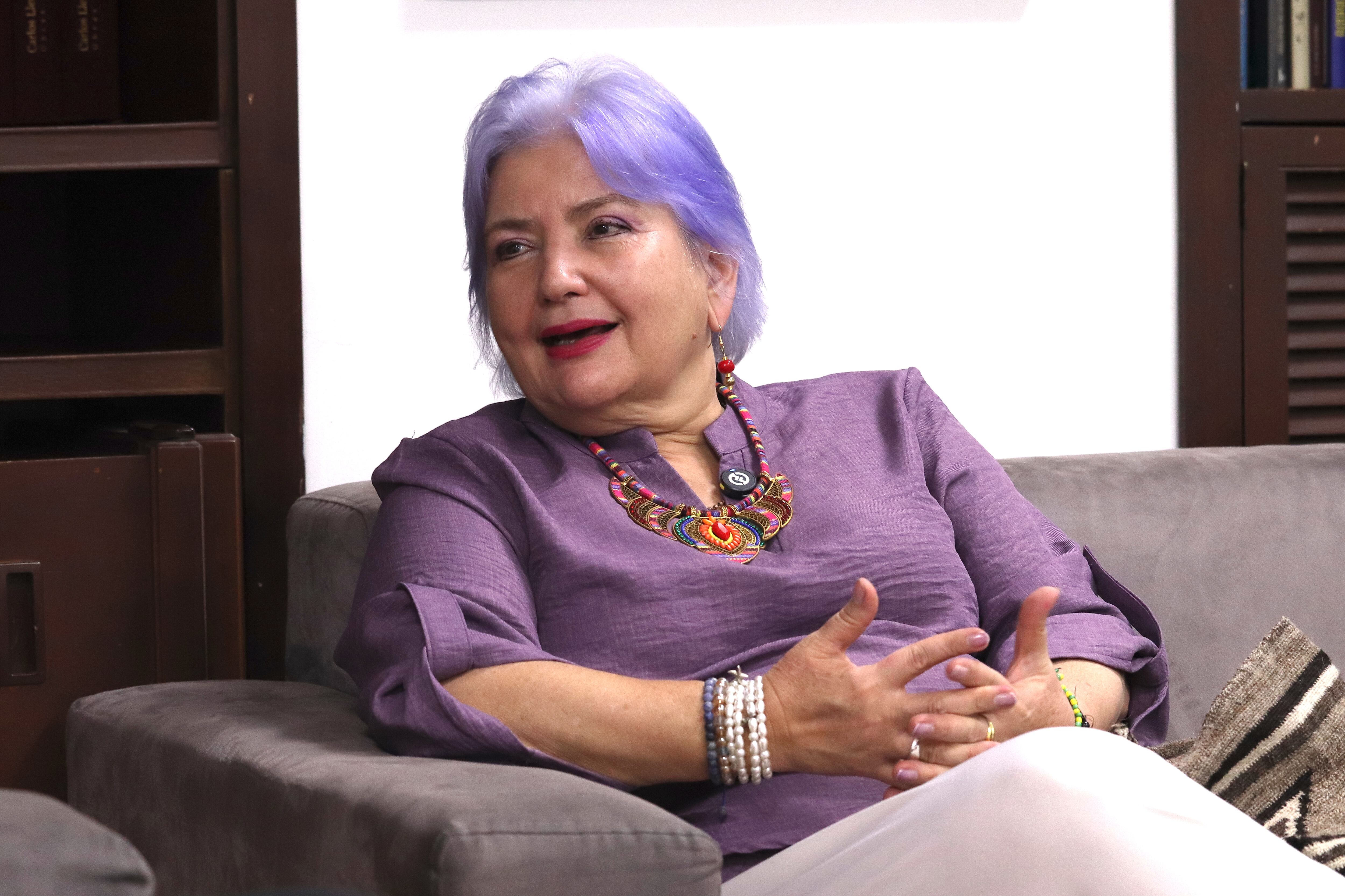 Gloria Flórez senadora del Pacto Histórico.