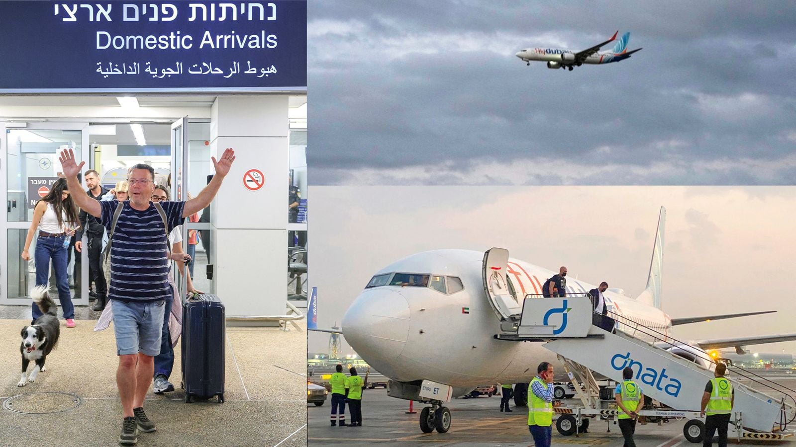 El vuelo FZ 1073 de Flydubai sufrió un intento de secuestro.