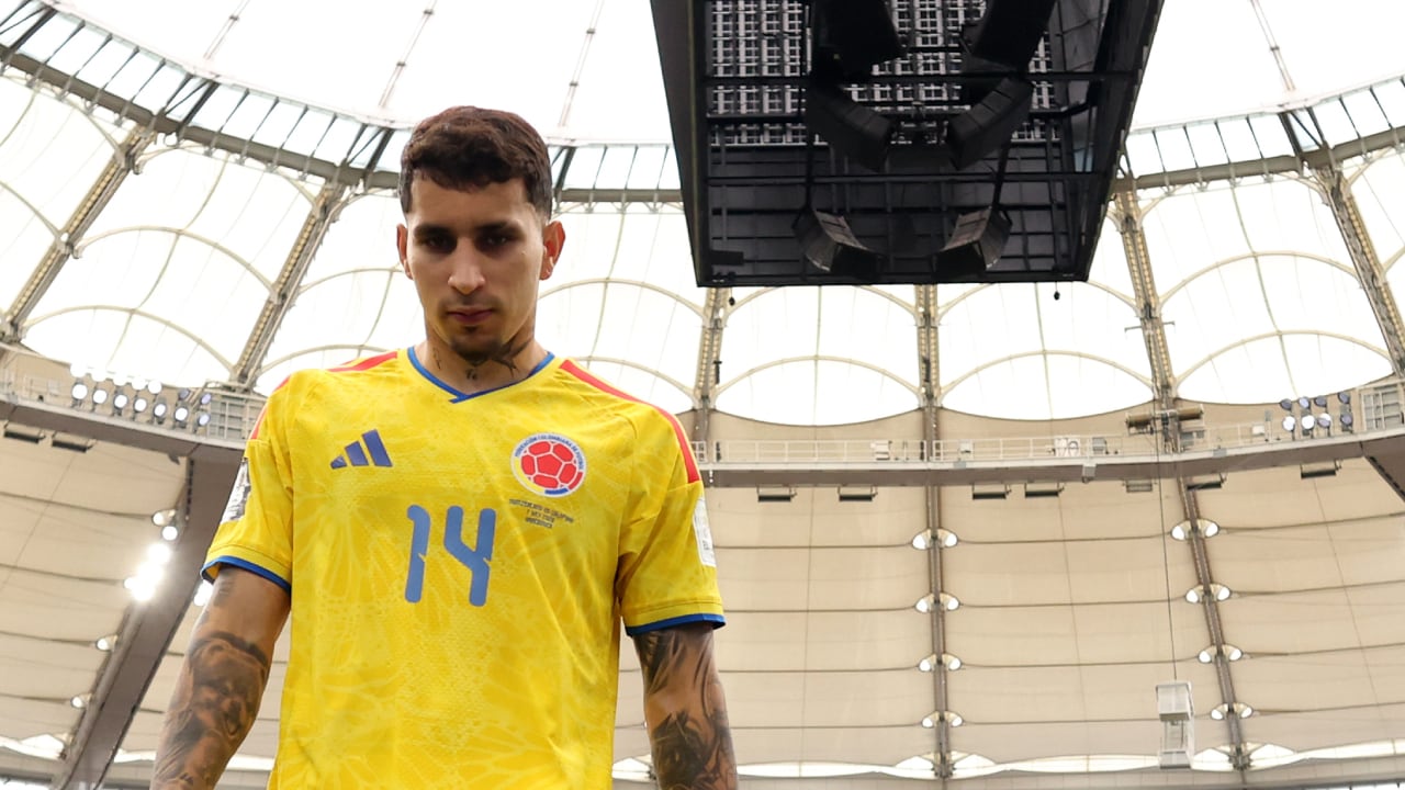 Gustavo Puerta reacciona a la derrota de Colombia contra Suiza en Vancouver.