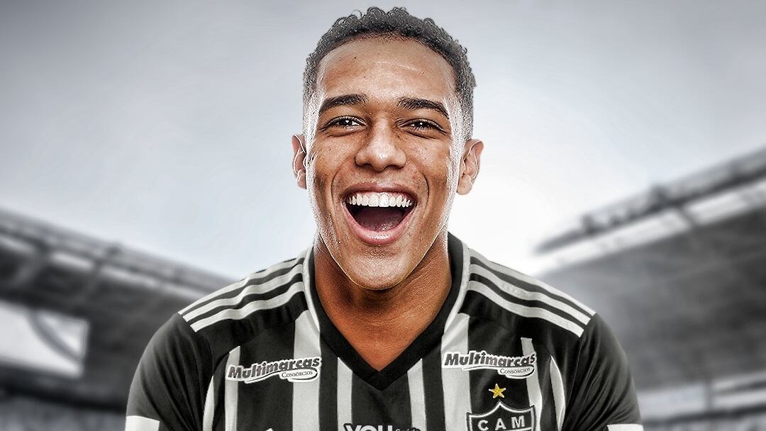 Brahian Palacios fue presentado como nuevo jugador de Atlético Mineiro