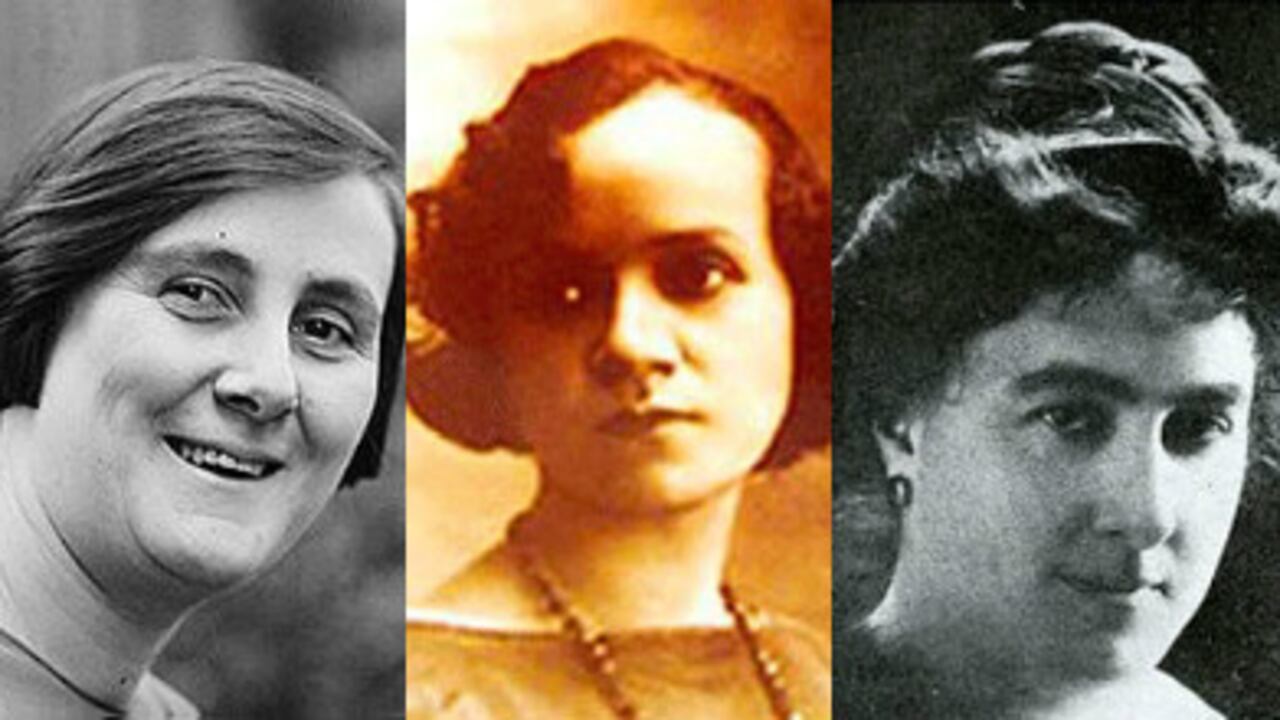 Bertha Lutz, Matilde Hidalgo de Procel y Paulina Luisi