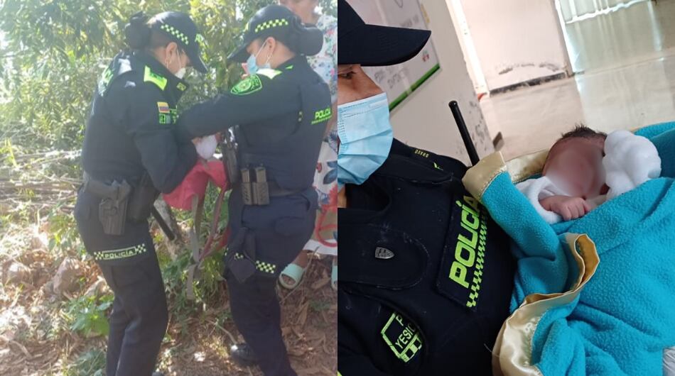 Recién nacida fue abandonada en un cafetal de Caldas.