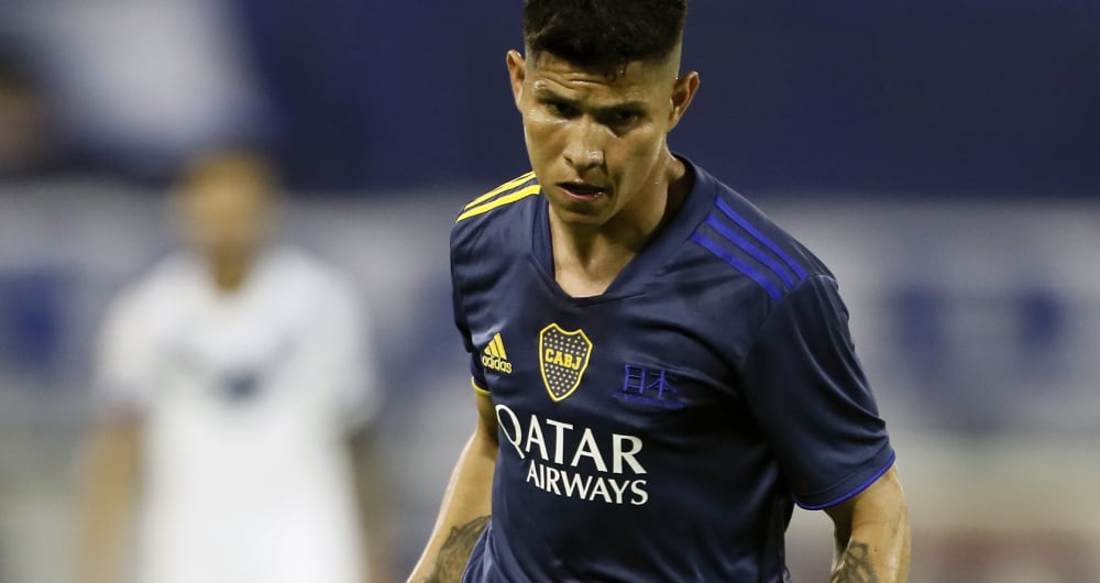 Jorman Campuzano, futbolista colombiano. Foto: Boca Juniors Oficial