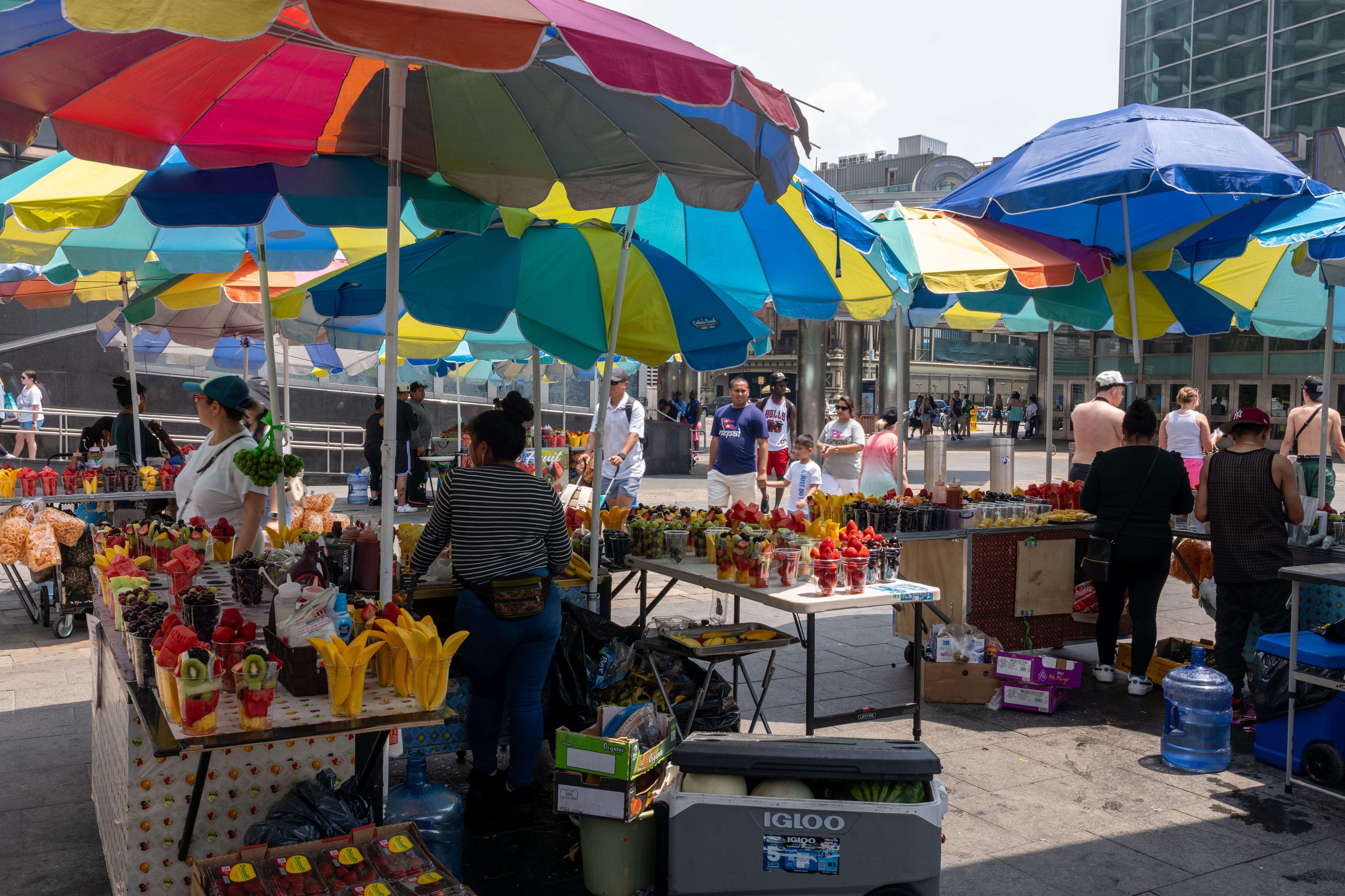 Las temperaturas en Nueva York alcanzaron los 32 °C, con un índice de calor superior a los 38 °C, mientras la primera ola de calor del año se extiende por partes del Medio Oeste y la Costa Este.