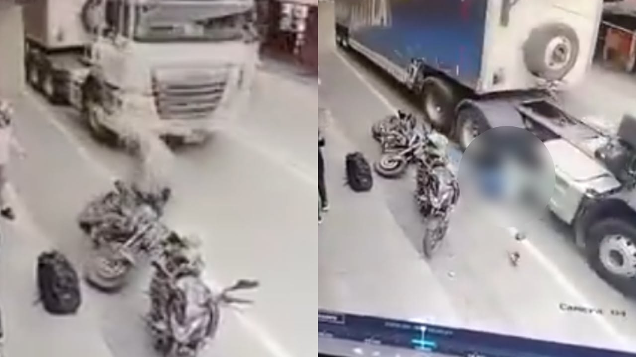 Accidente de tránsito en Cajamarca, Tolima.