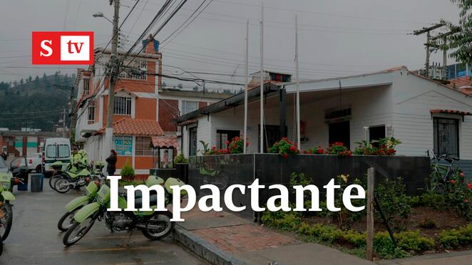 Escalofriantes imágenes del incendio en CAI de Soacha