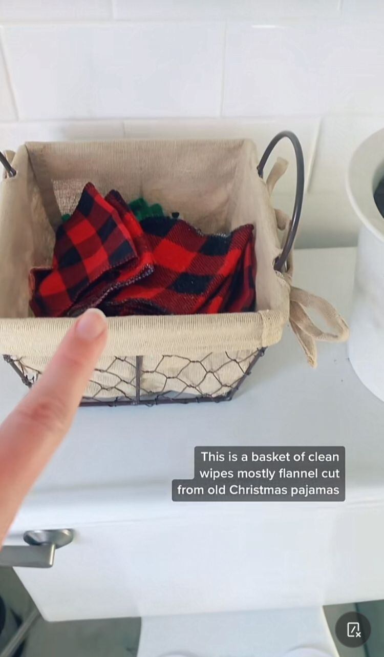 Papel higiénico reutilizable