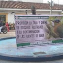 Este panfleto firmado por la disidencia Jaime Martínez de las Farc apareció en las últimas horas en el parque de Jamundí.