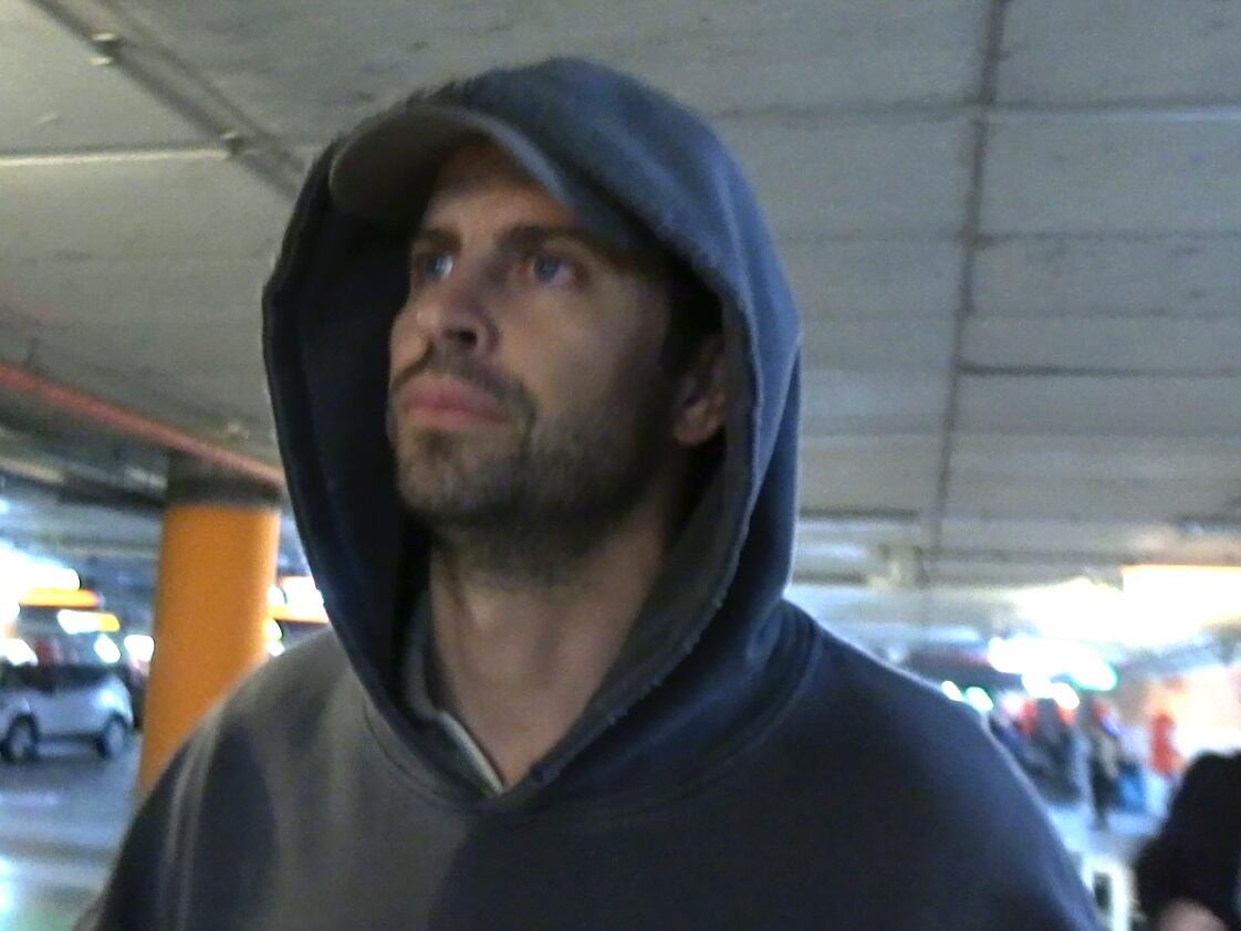 Gerard Piqué esquivo preguntas sobre su expareja.