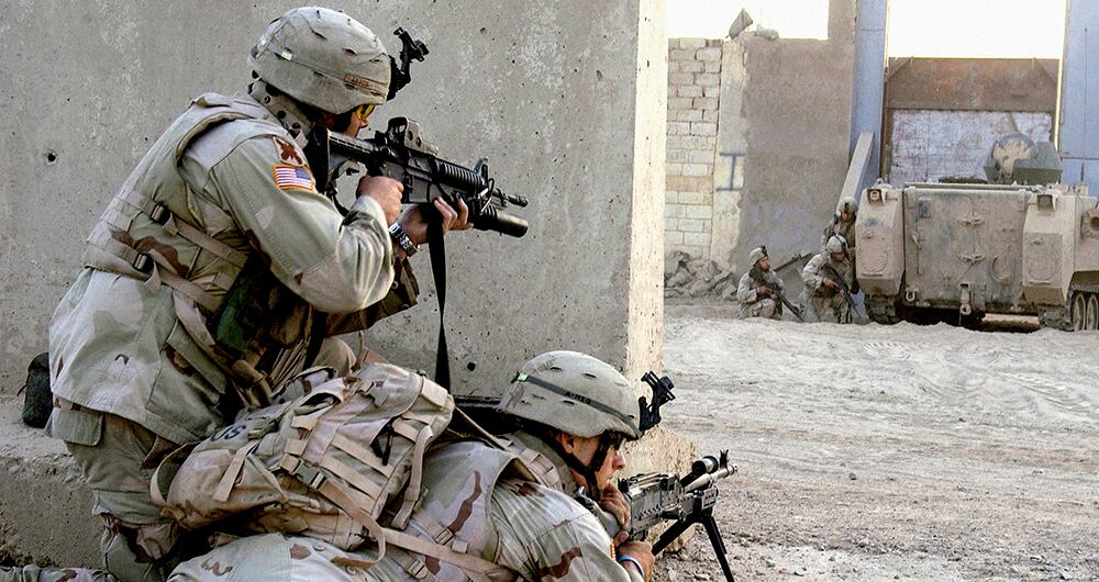 Militares en Estados Unidos.