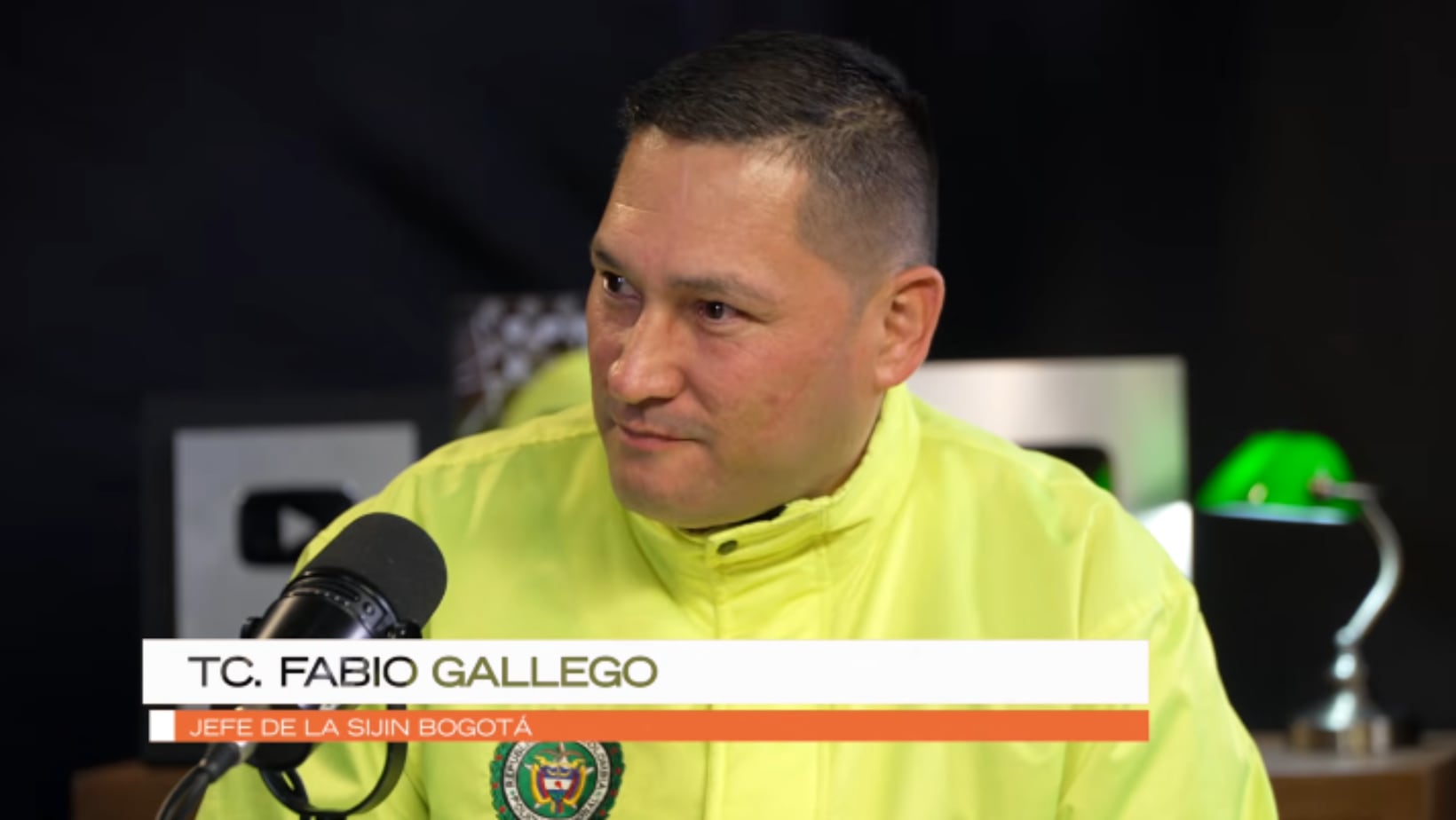 Coronel Fabio Gallego, jefe de la Sijín.