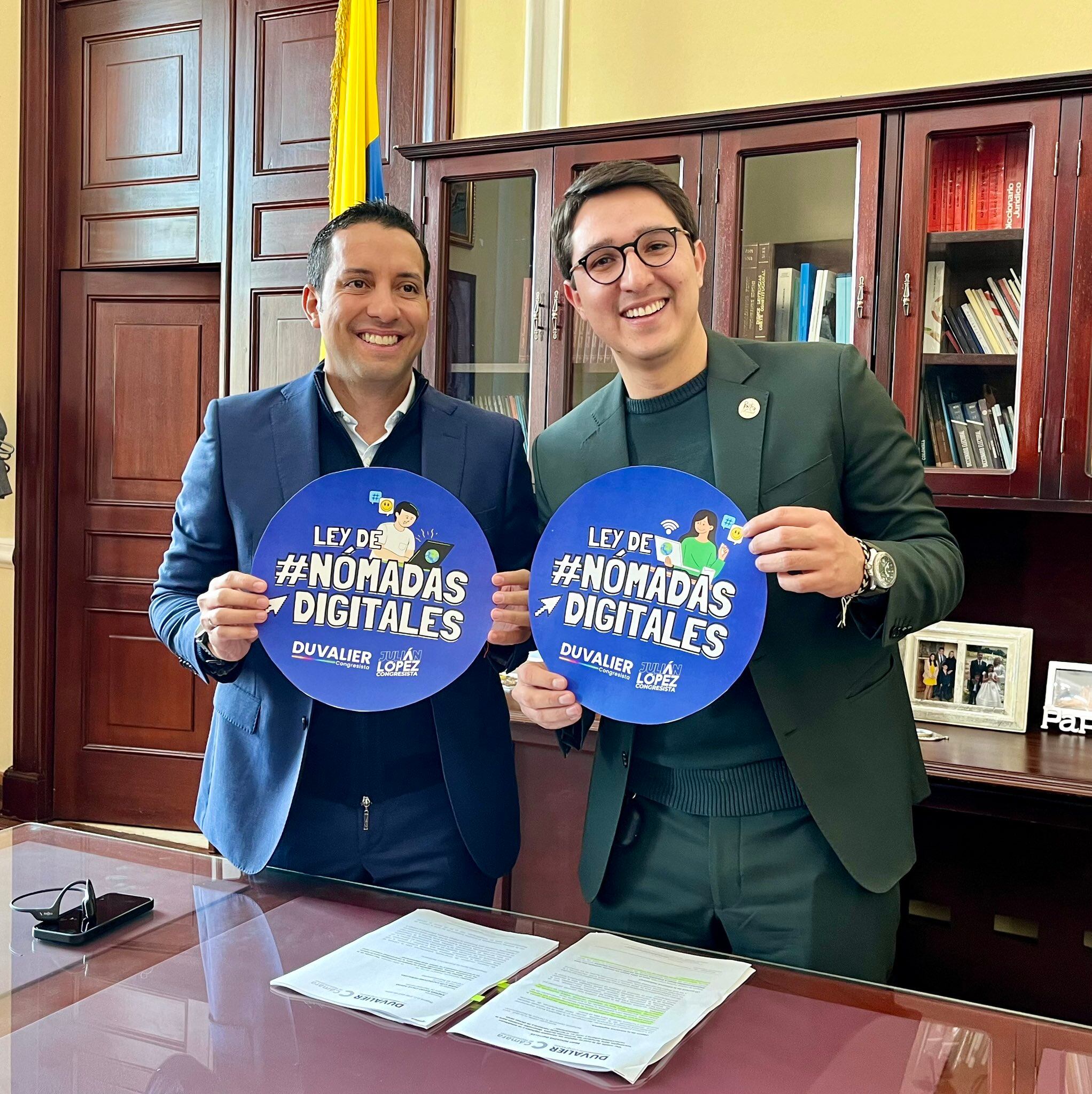 Julián López y Duvalier Sánchez.