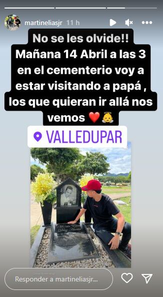 hijo de Martín Elías