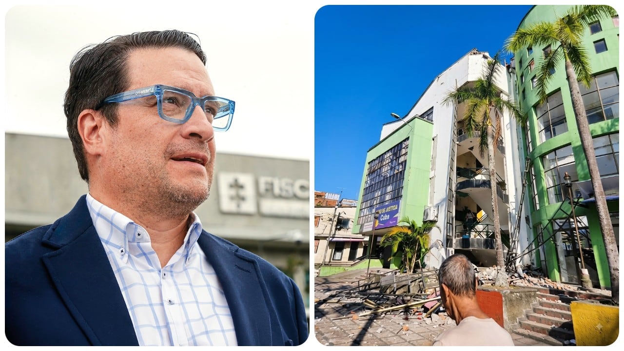 El ministro de Justicia, Iván Cancino, entregó un balance de la afectación de las Casas de Justicia tras el terremoto.