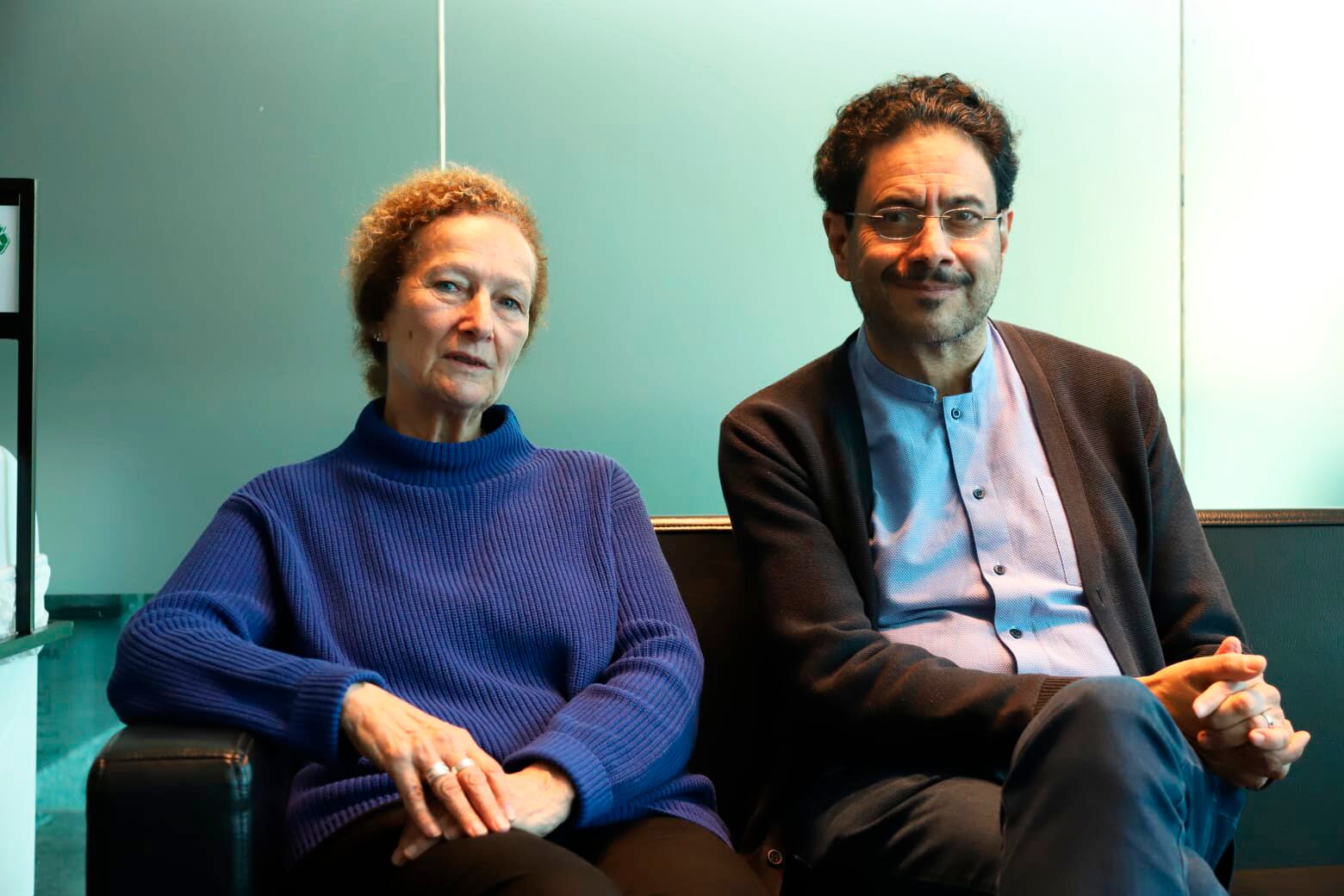 Rueda de Prensa, 
Vera Grabe e Iván Cepeda