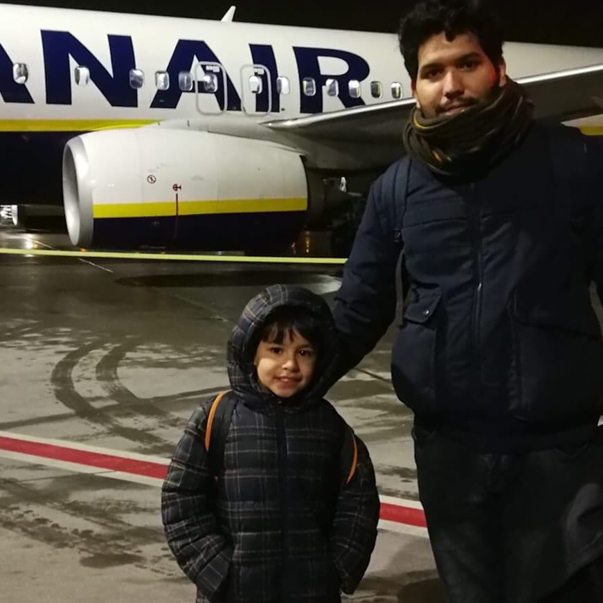 Ronny V, diseñador barranquillero que vive en Alemania