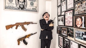 El Congreso estudiará un proyecto de ley que prohíbe la venta y uso de elementos alusivos a capos del narcotráfico condenados. SEMANA conversó con un sobrino de Pablo Escobar, quien habló de los museos y las pertenencias del narco.