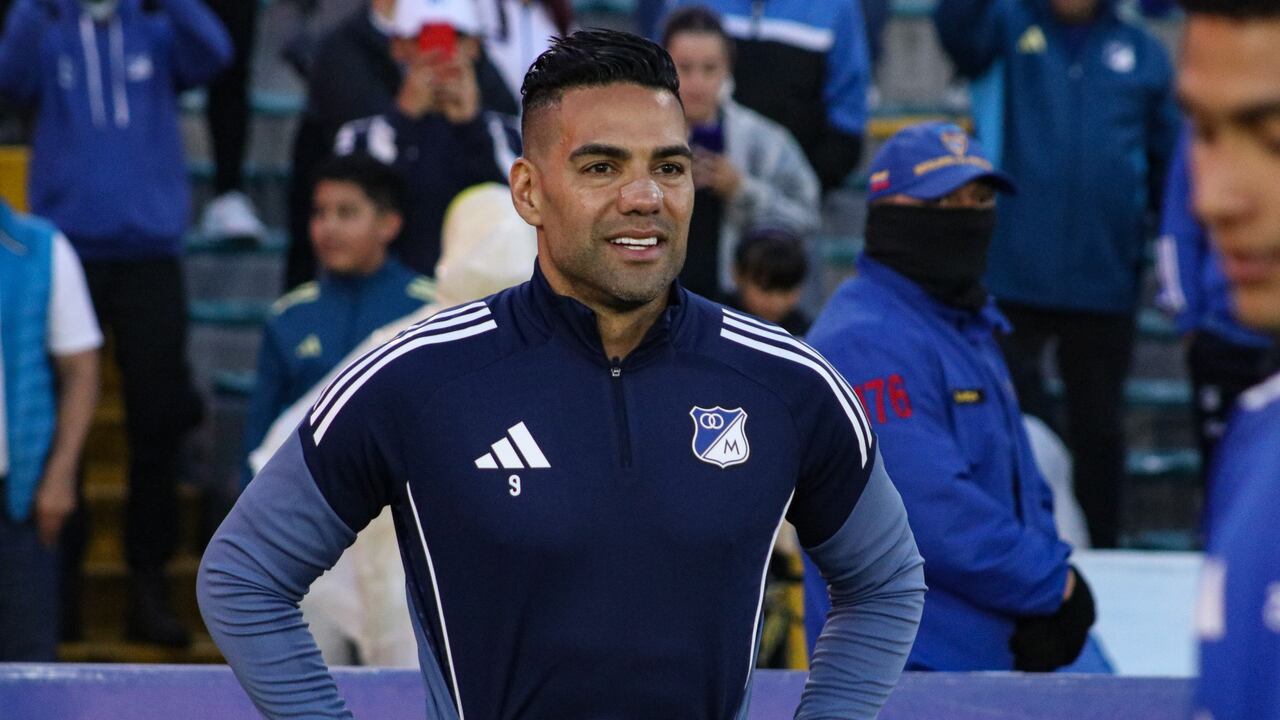 Radamel Falcao García, delantero de Millonarios FC.