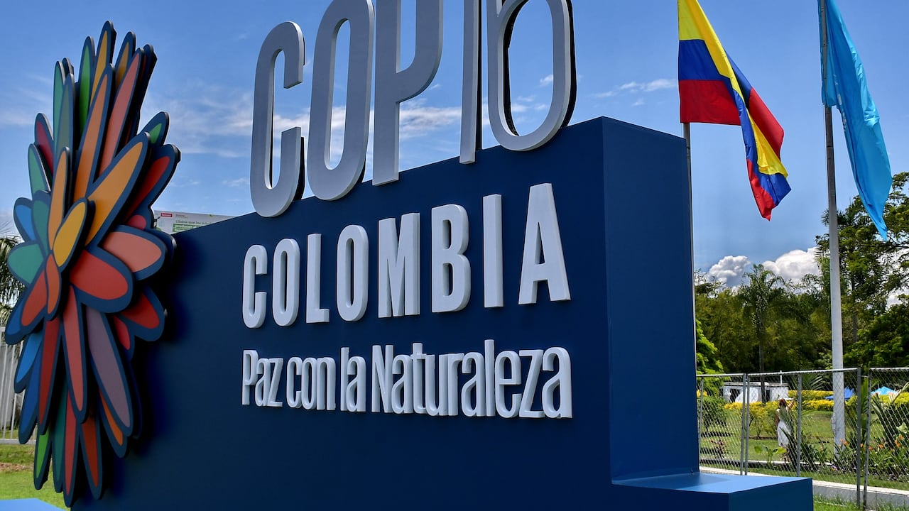 ONU izó su bandera y el Centro de Eventos Valle del Pacífico se convirtió en zona de jurisdicción internacional para albergar la COP16.
En presencia de las principales autoridades del Valle del Cauca y de las Naciones Unidas, se izó la bandera de la ONU en el Centro de Eventos Valle del Pacífico, marcando así la oficialización de la llegada de la COP16 a la ciudad. Fotos Raúl Palacios/ El Pais.