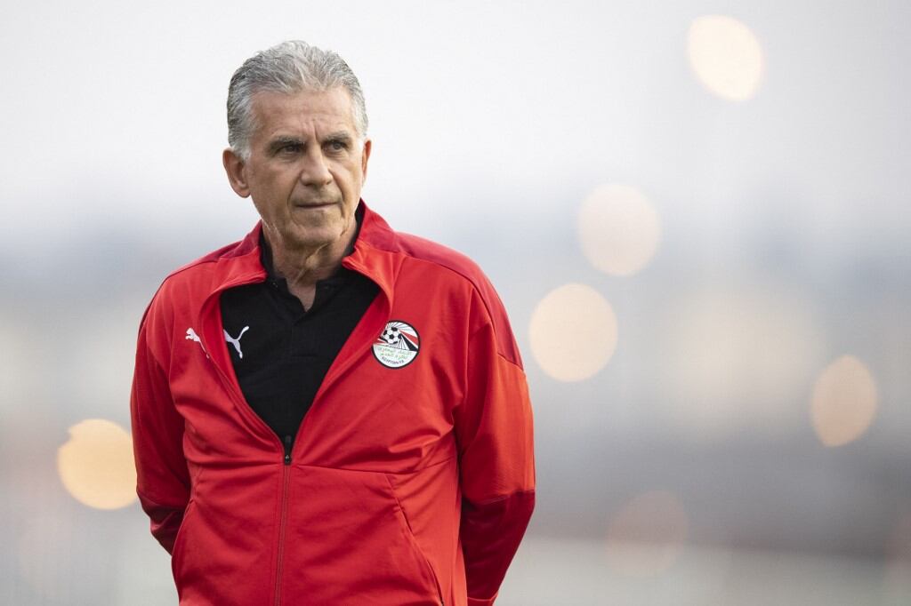 Carlos Queiroz, técnico de la Selección de Egipto (Photo by Charly TRIBALLEAU / AFP)