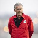 Carlos Queiroz, técnico de la Selección de Egipto (Photo by Charly TRIBALLEAU / AFP)
