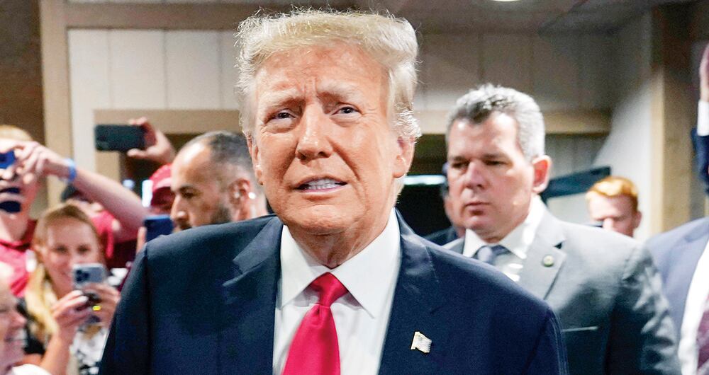 Donald Trump, expresidente de Estados Unidos.