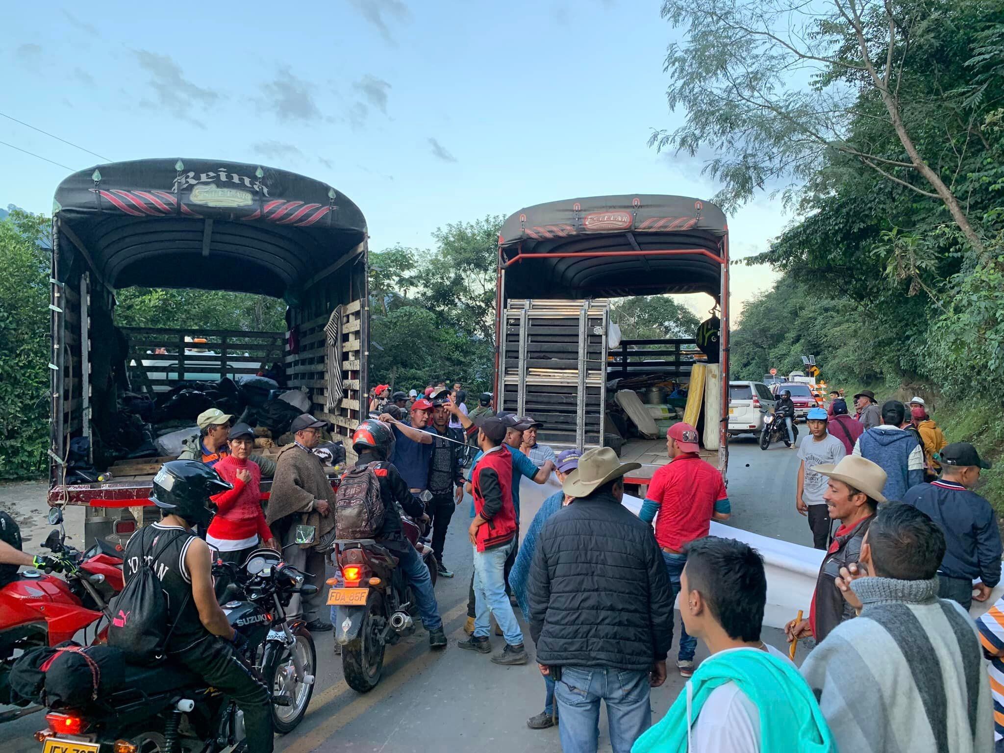 Los campesinos buscan un diálogo con el Gobierno nacional.