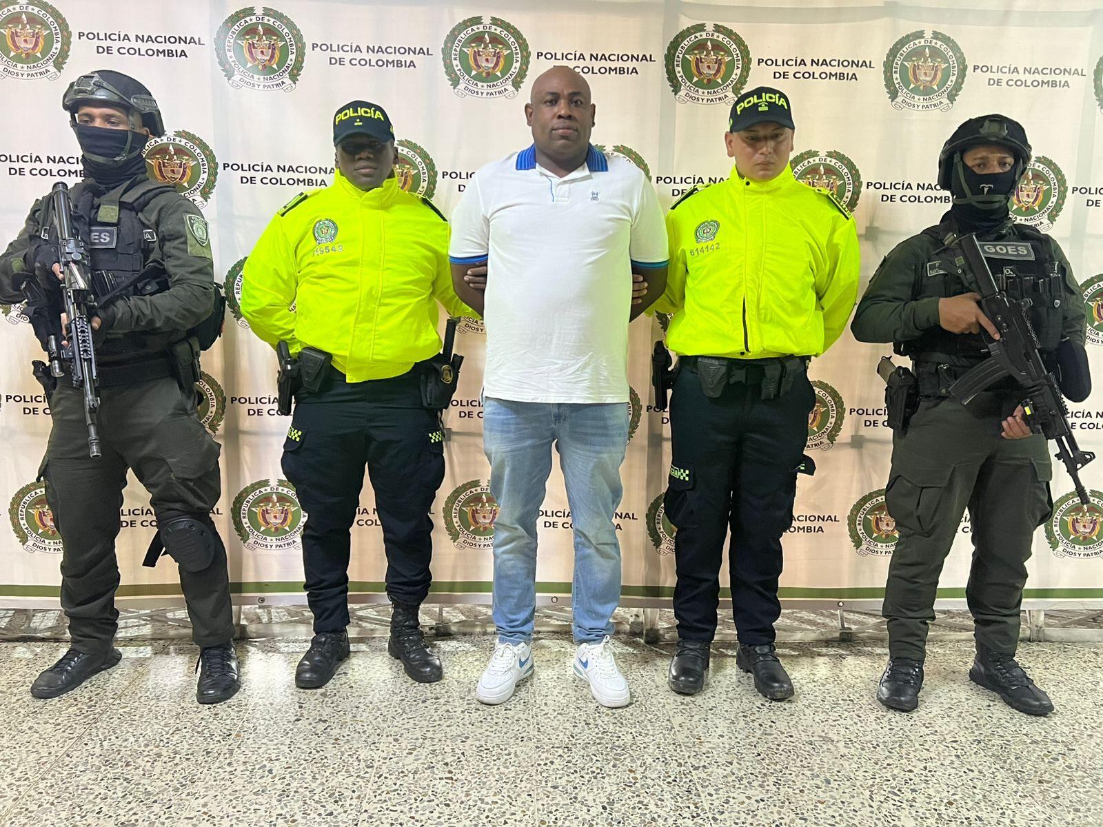 Alias Firu, capturado en Medellín.