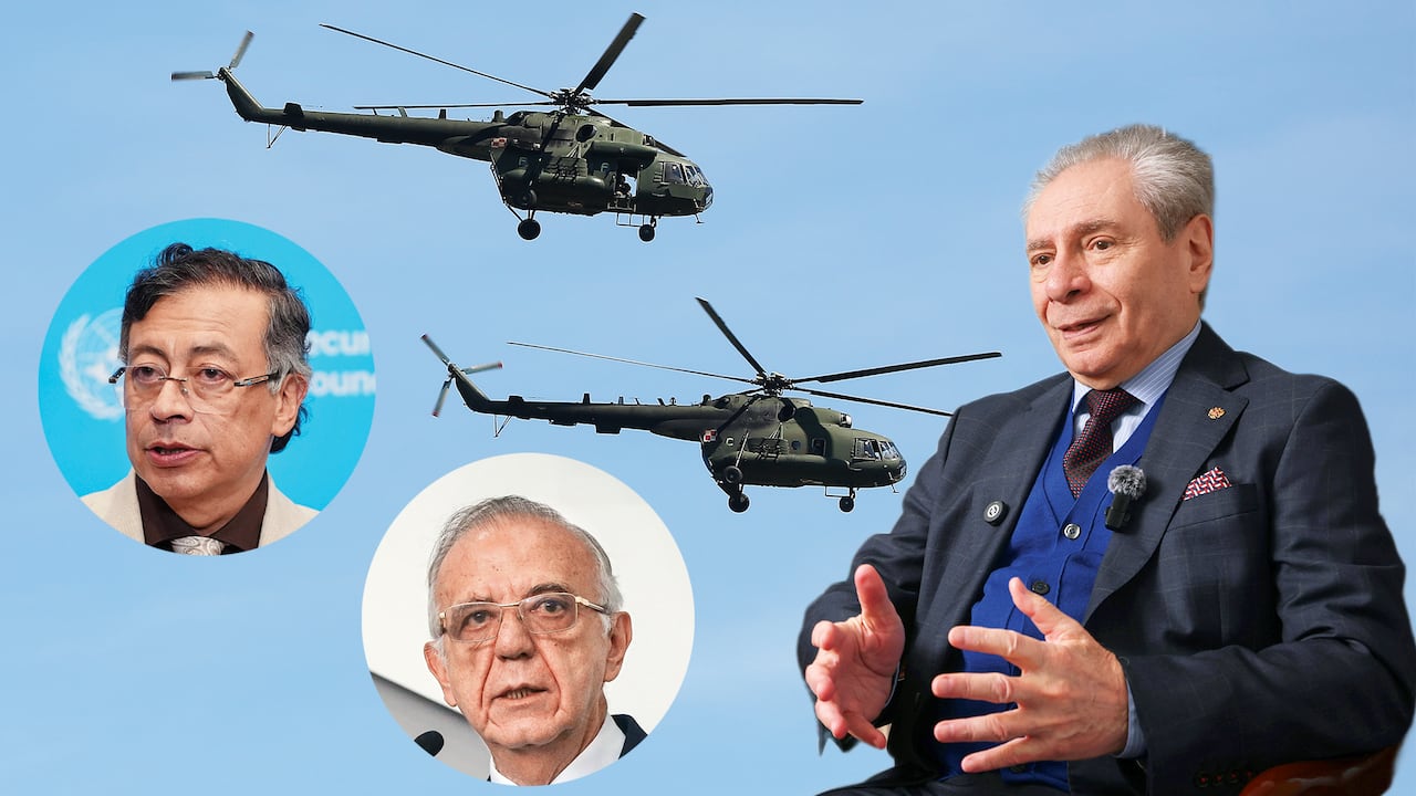 El embajador ruso en Colombia, Nikolay Tavdumadze, atribuyó al Gobierno Petro la crisis de los helicópteros del Ejército, en entrevista exclusiva con SEMANA.