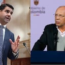 Simón Molina, representante a la Cámara, y Germán Ávila, exministro de Hacienda de Petro.