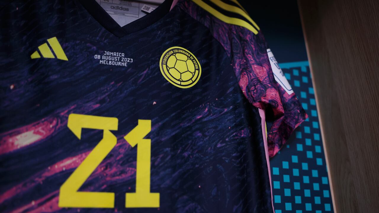 Selección Colombia Femenina durante el Mundial de 2023.
