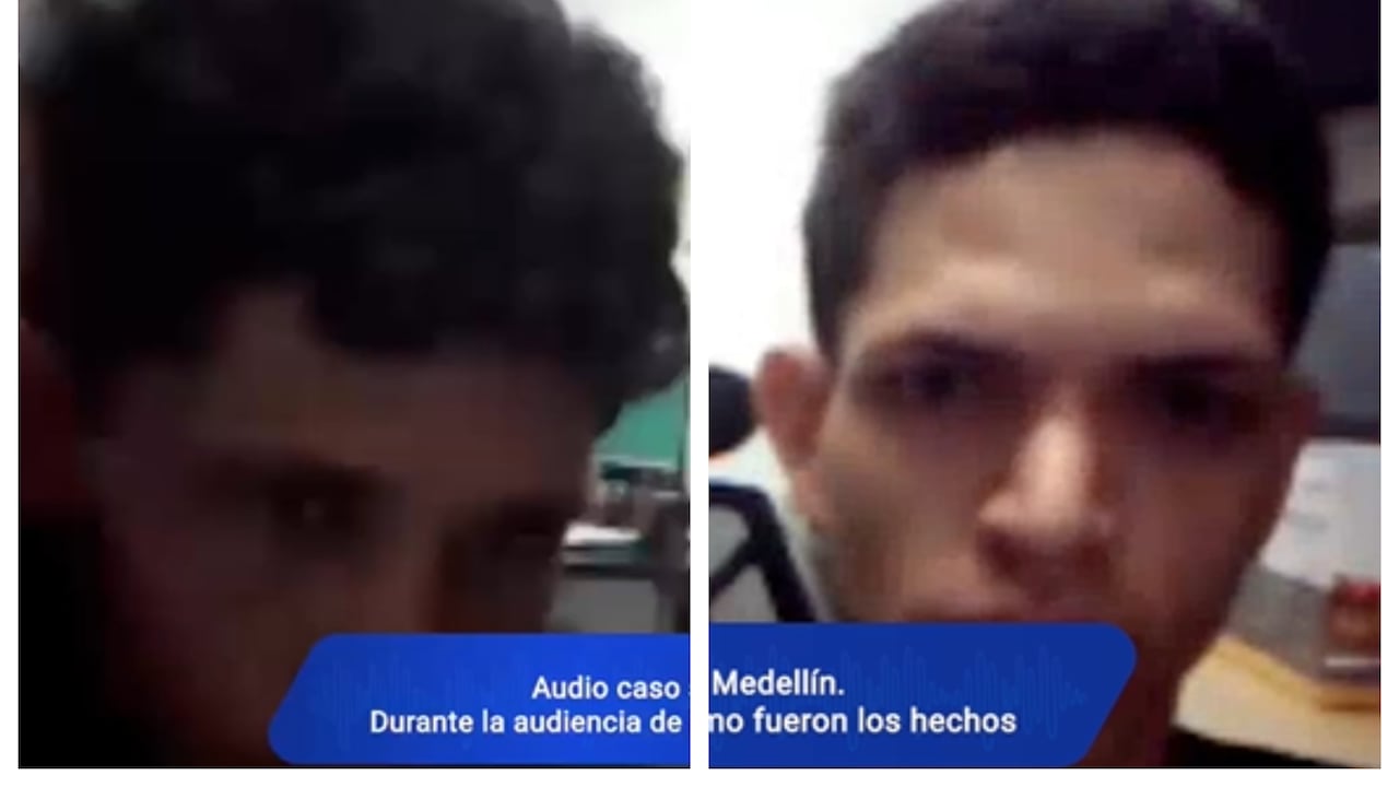 Cristian Velásquez Medina y Daniel José Torres López, capturados por robo a dos mujeres en un taxi en Medellín