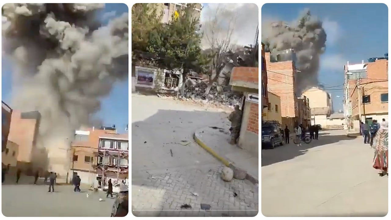 Explosión registrada en Bolivia.